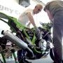 SPA-2012 Moto préparée par Guy. Pilote P.Mosbeux